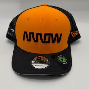 NWT Arrow McLaren New Era Black and Orange Cap